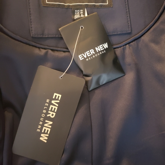 EVER NEW double breasted Peacoat Navy - Picture 5 of 6